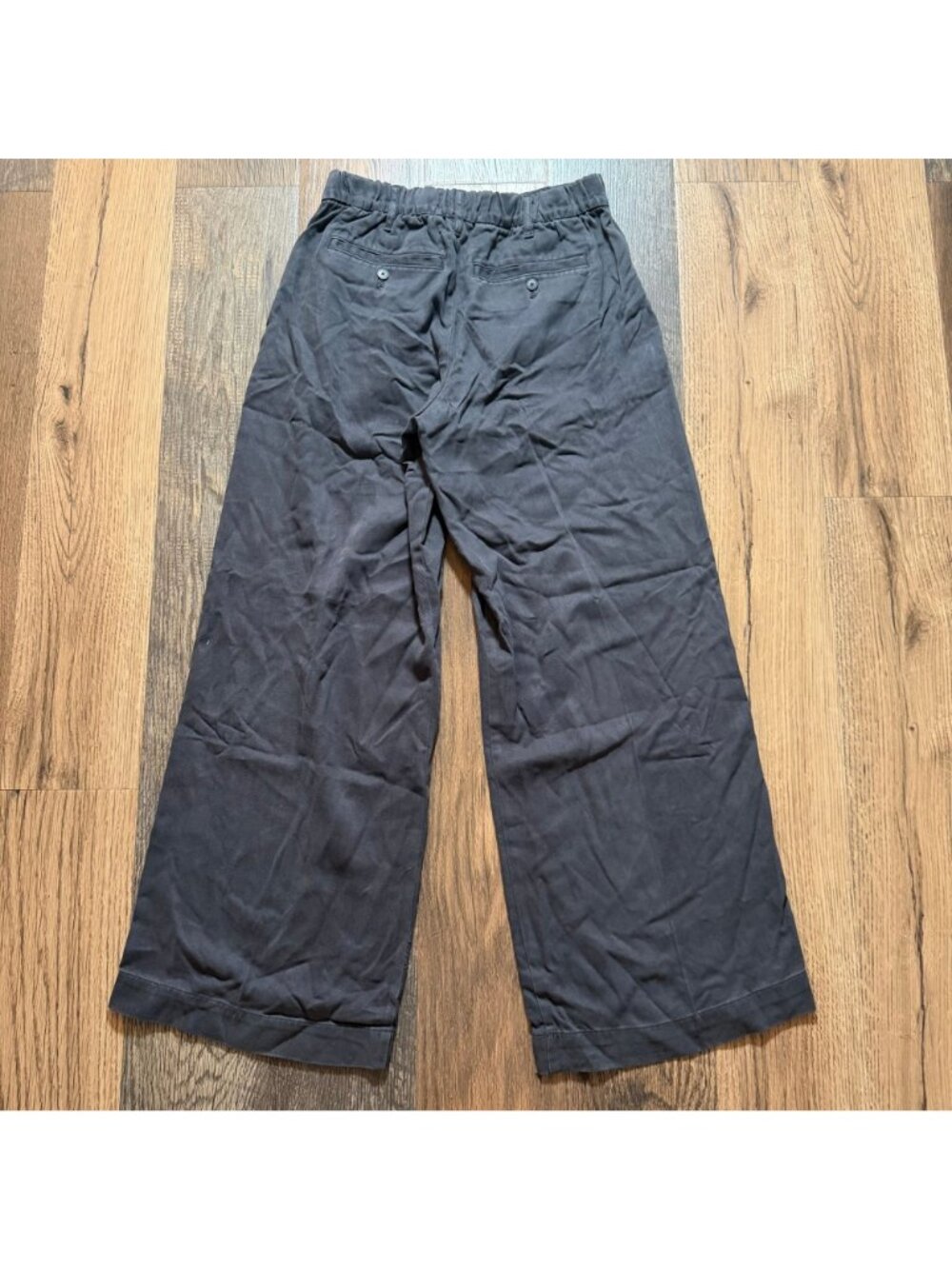 Everlane The Trouser in Buttersoft Graphite Gray Size 2 NWT - Picture 4 of 4